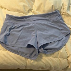 Lululemon speed up shorts size 6